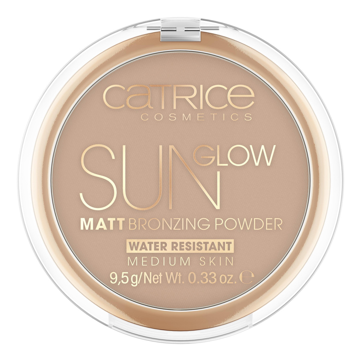 Catrice Matt Bronzing Powder Sun Glow Brązujacy Puder Matujący 9g