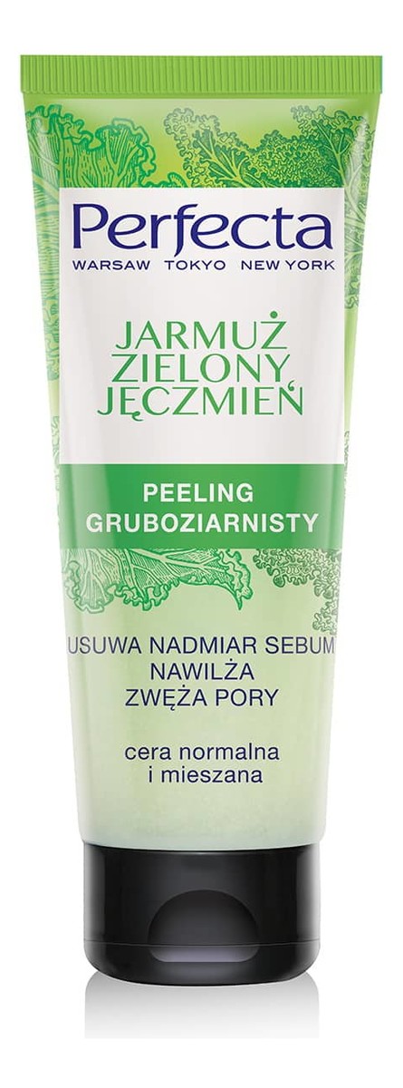 Peeling gruboziarnisty Jarmuż & Zielony Jęczmień
