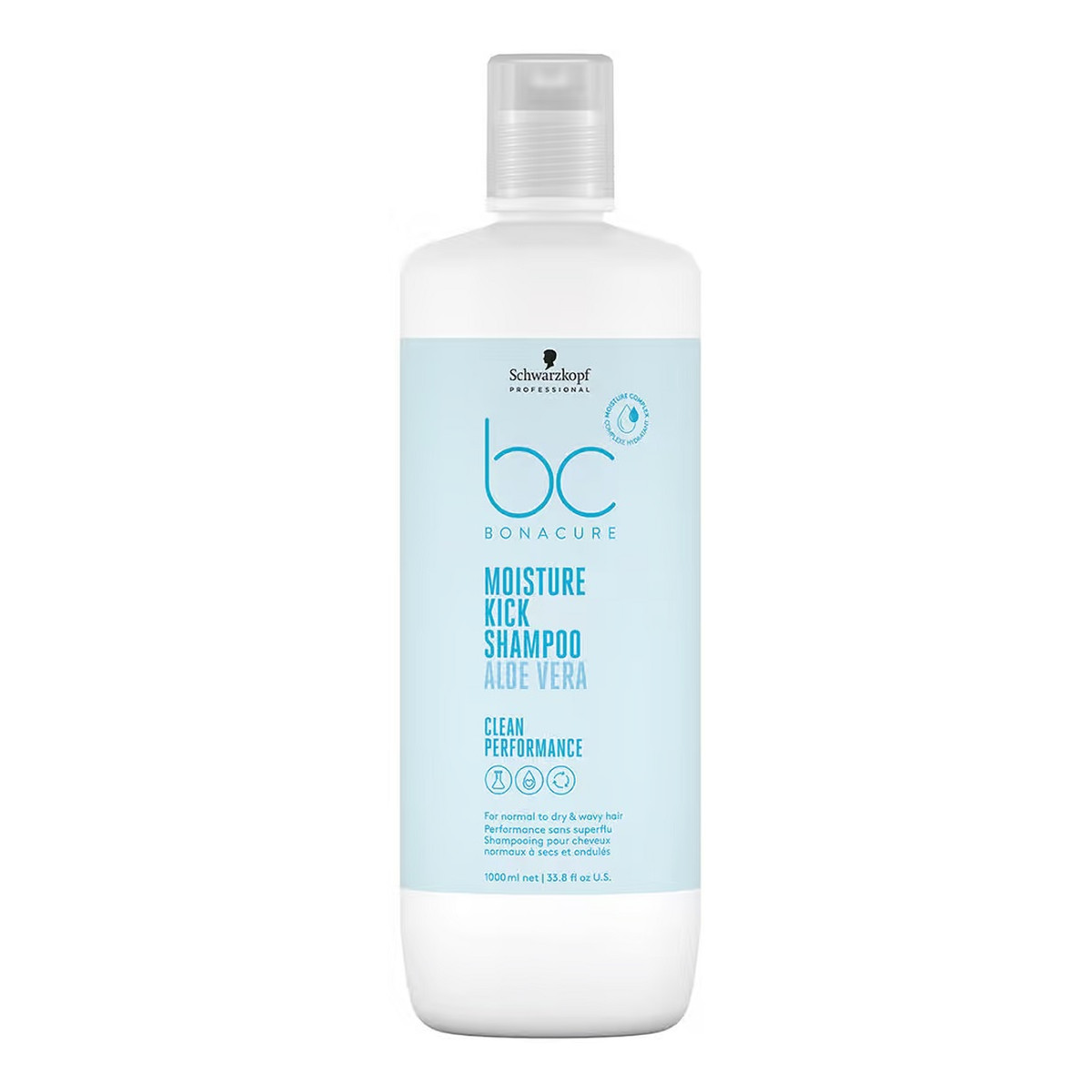 Schwarzkopf Bc bonacure moisture kick shampoo nawilżający szampon do włosów 1000ml
