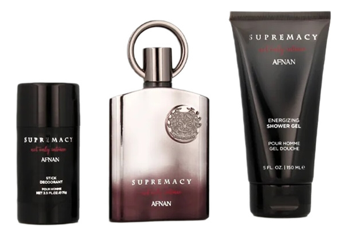Zestaw ekstrakt perfum spray 100ml + żel pod prysznic 150ml + dezodorant sztyft 75ml