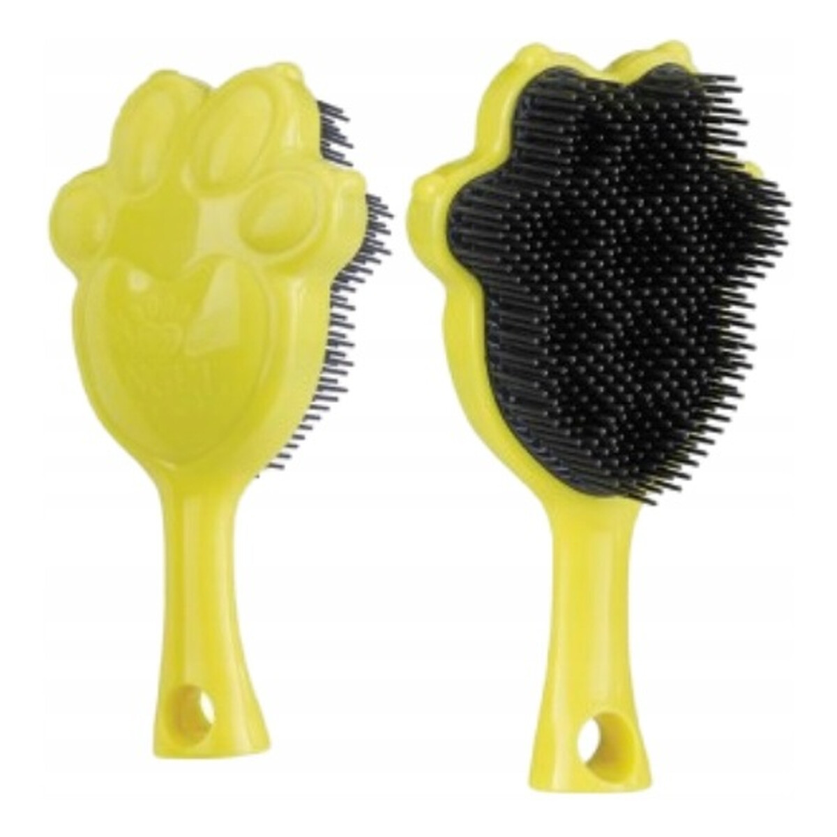 Tangle Angel Pet Mini mała szczotka dla zwierząt Żółta