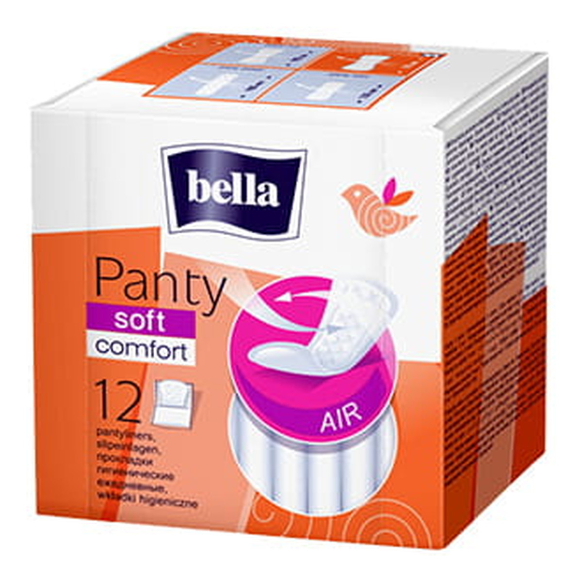 Bella Panty Soft Comfort Wkładki higieniczne 12 szt.