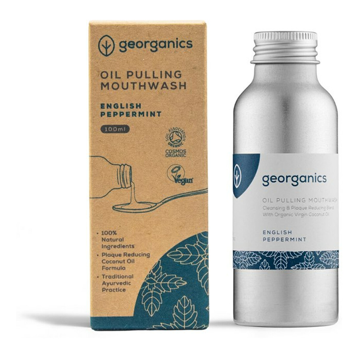 Georganics Olejek do płukania jamy ustnej 100ml