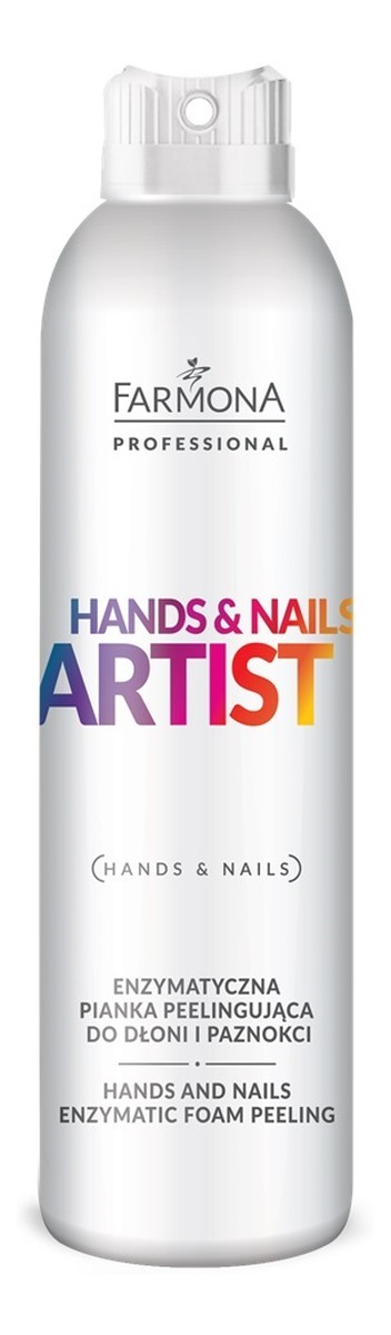 Hands nails artist enzymatyczna pianka peelingująca do dłoni i paznokci