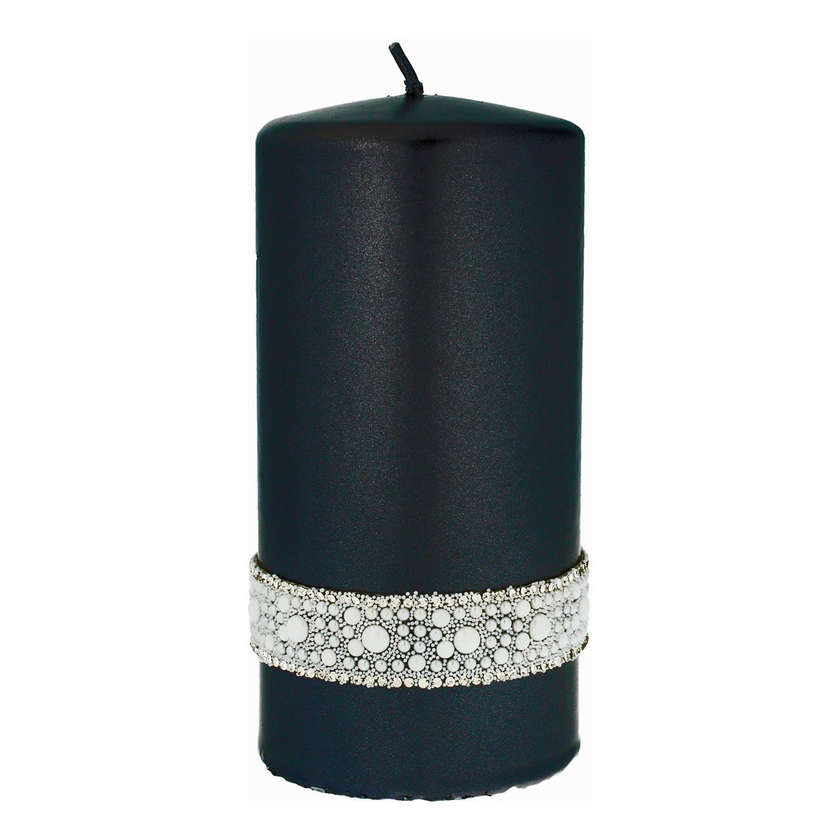 Artman Candles Świeca ozdobna Crystal Opal Pearl - walec średni
