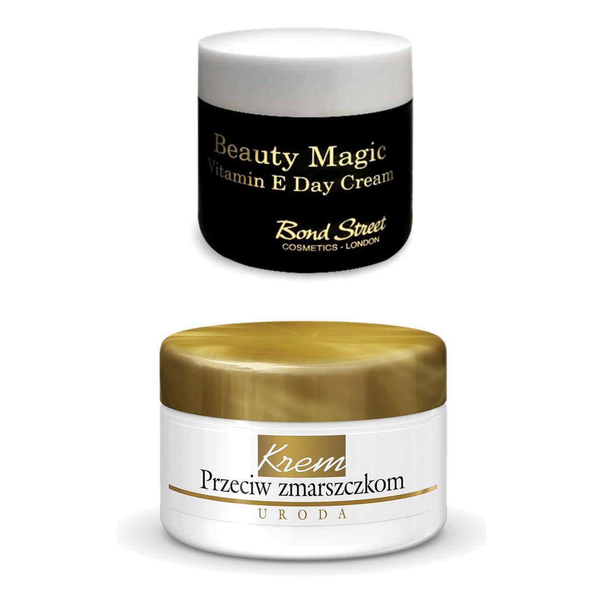 Bond Street Beauty Magic Vitamin E Krem Witaminowy Na Dzień Wit.E 75ml + Uroda przeciw zmaszczkom 37ml Yardley