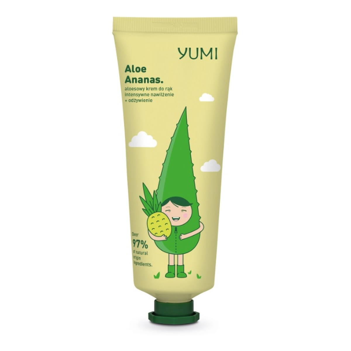 Yumi Aloe Ananas aloesowy Krem do rąk 75ml