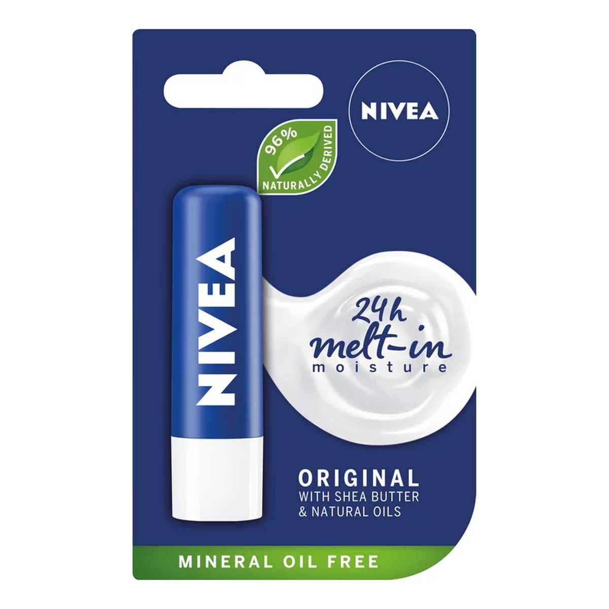 Nivea Lip Care Pomadka ochronna do ust Original Care