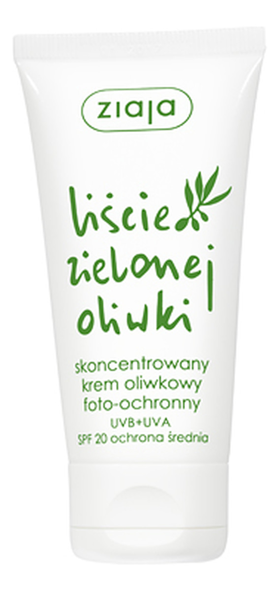 Skoncentrowany Krem Oliwkowy SPF 20