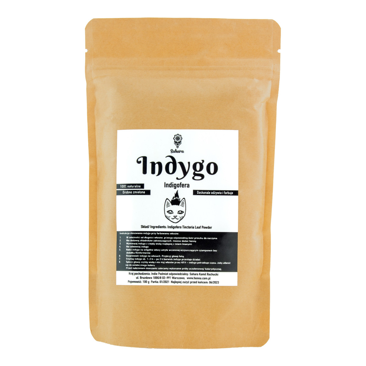 Sahara Henna Indygo 100g