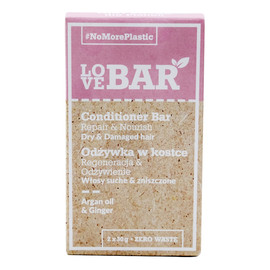Conditioner Bar odżywka w kostce do włosów suchych i zniszczonych Olej Arganowy & Imbir 2x30g