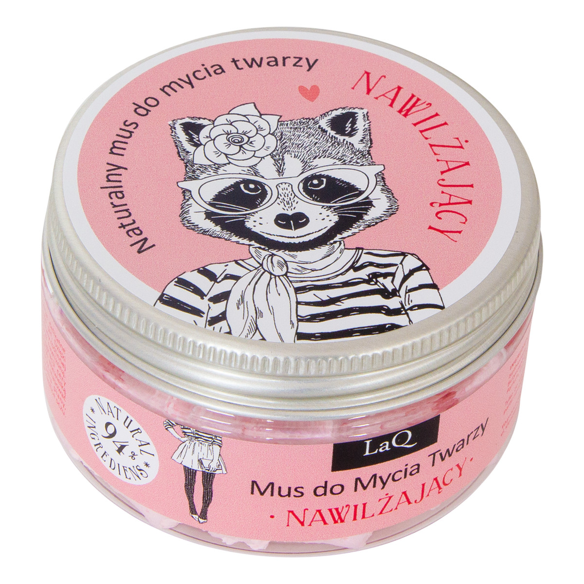 Laq Mus do mycia twarzy nawilżający z masłem shea 100ml