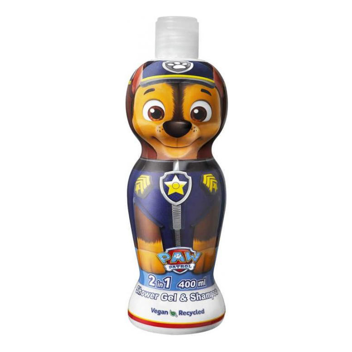 Air Val Paw Patrol Psi Patrol Żel pod prysznic i szampon 2w1 Chase 400ml
