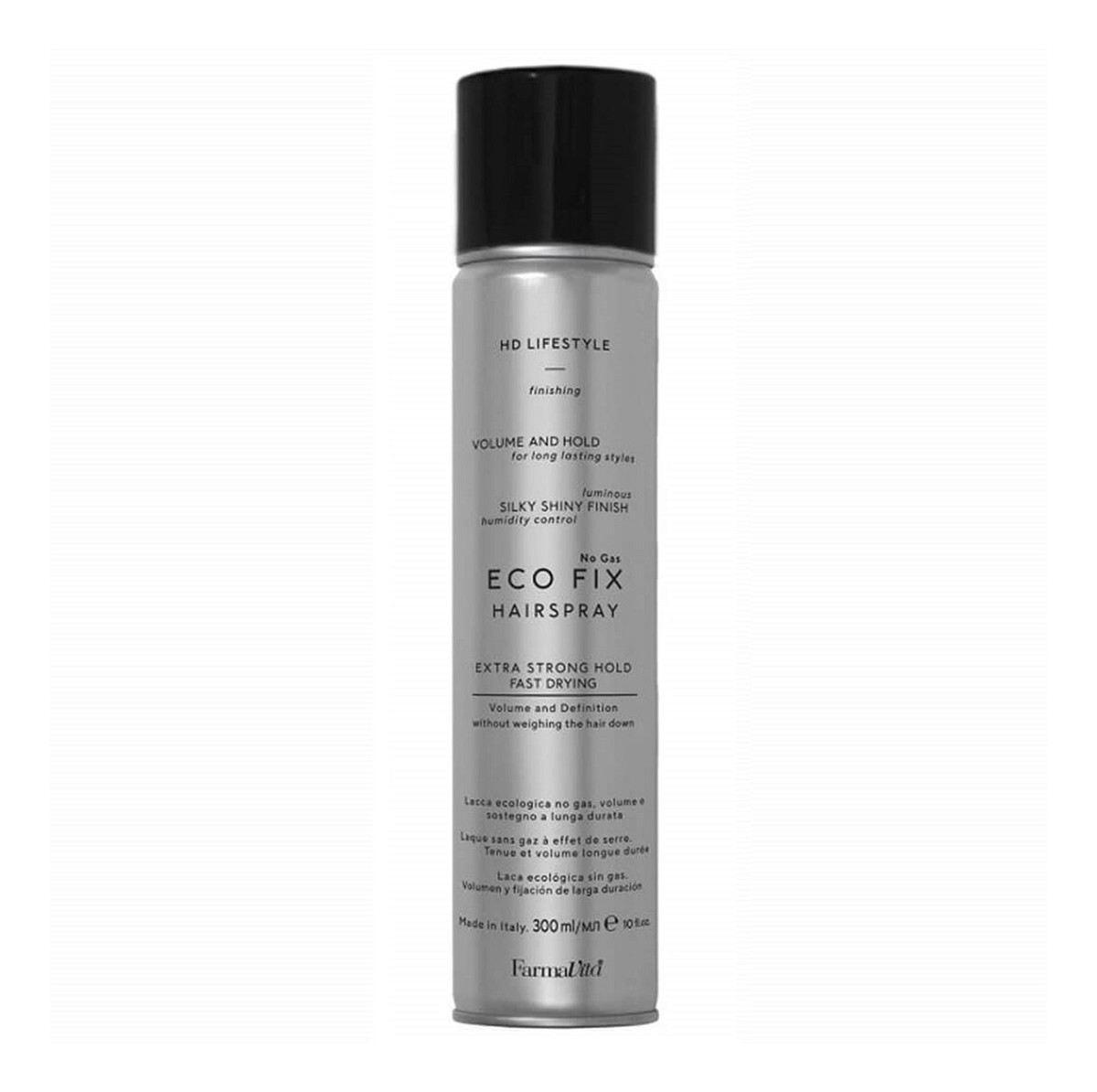 Hd lifestyle eco fix hairspray ekologiczny lakier do włosów bez gazu