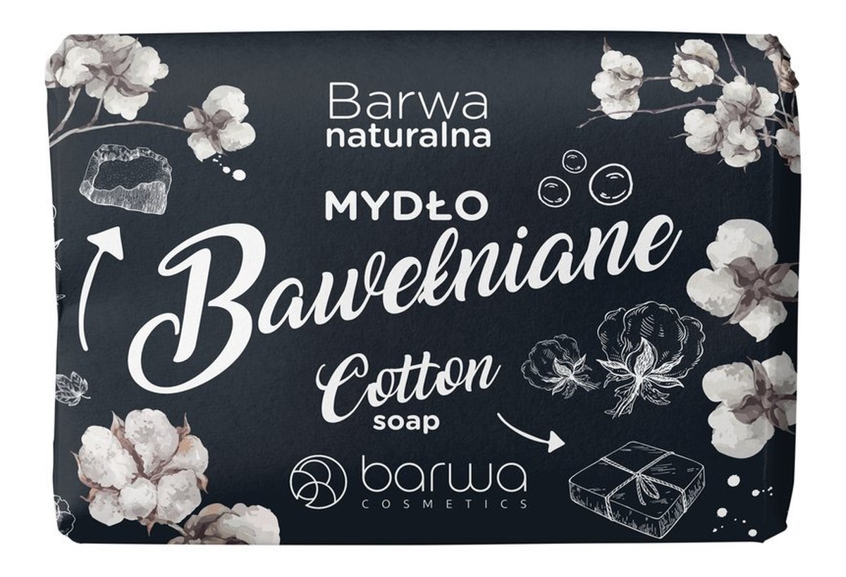Mydło z Olejem Bawełnianym i Proteinami Jedwabiu