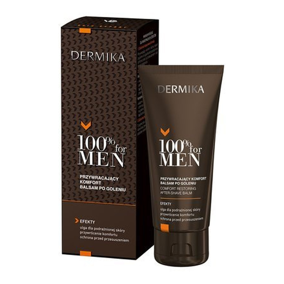 Dermika 100% For Men Balsam Po Goleniu Przywracający Komfort 100ml