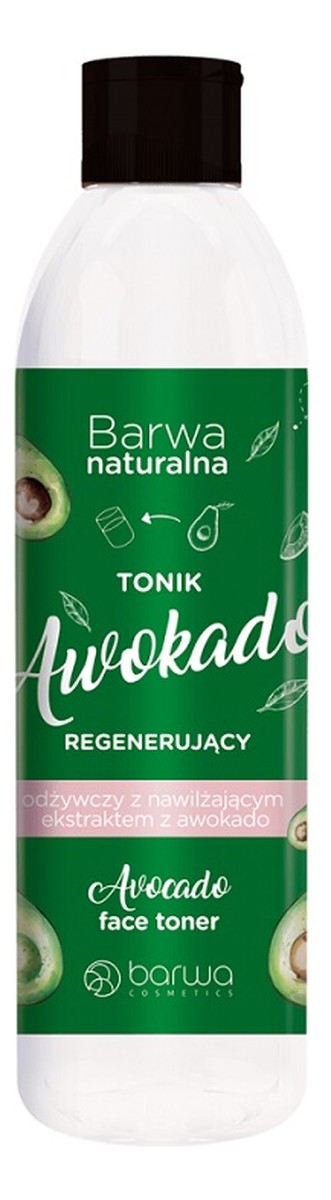regenerujący tonik do twarzy awokado