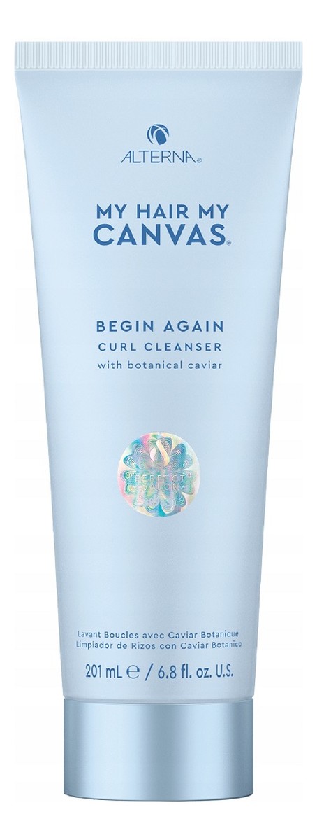 My hair my canvas begin again curl cleanser szampon do włosów kręconych