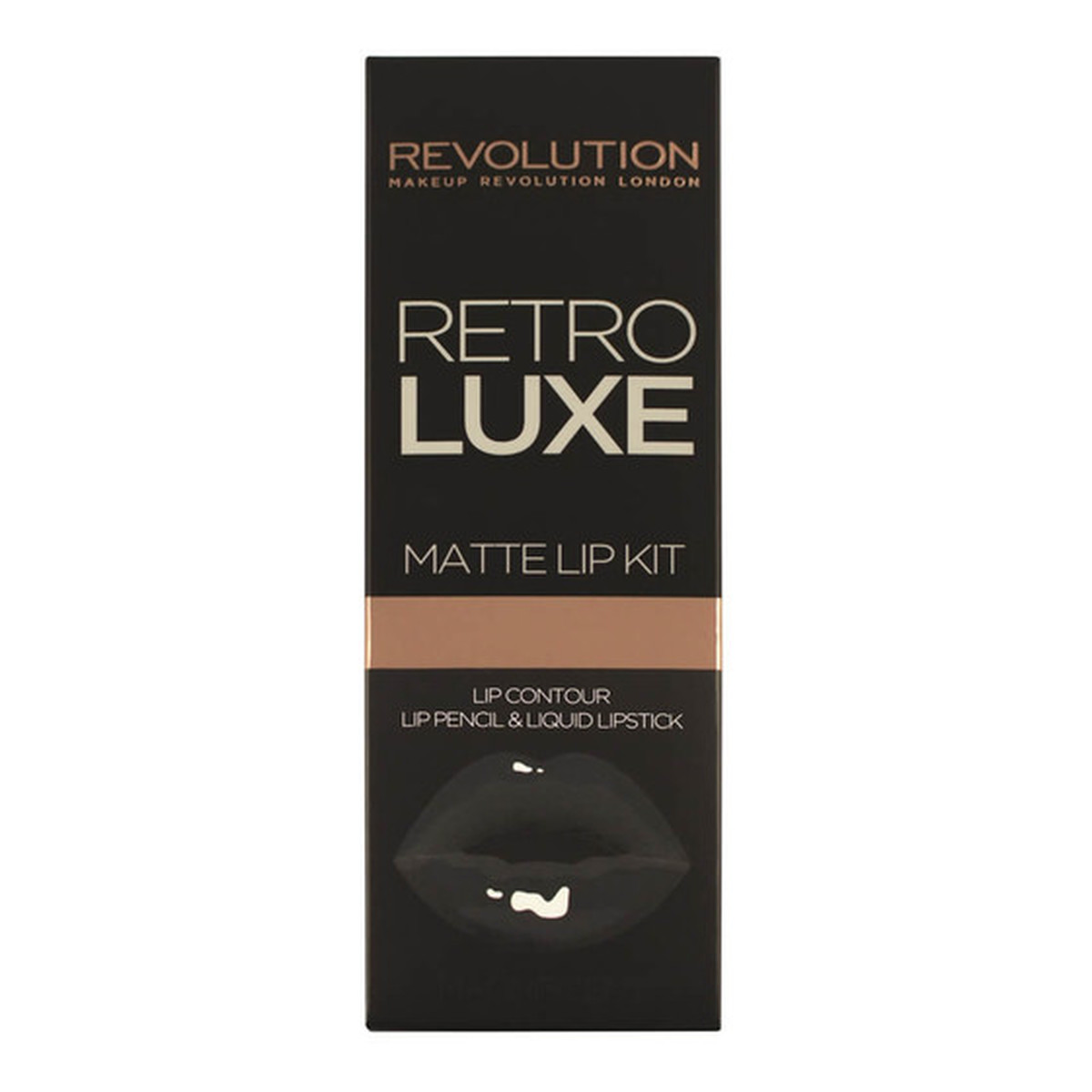 Makeup Revolution Retro Luxe Matte Lip Kit Pomadka i konturówka do ust