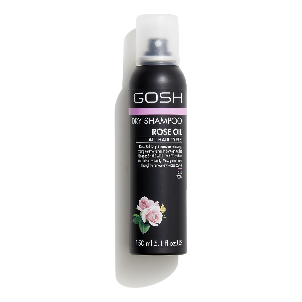 Gosh Suchy szampon Rose Oil 150ml