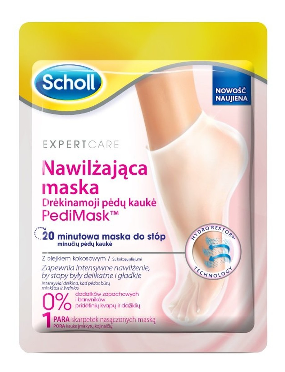 skarpetki nawilżające do stóp