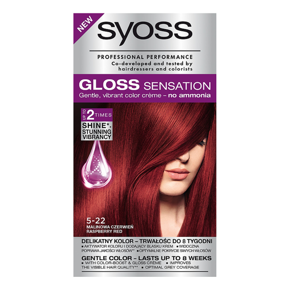 Syoss Professional Performance Gloss Sensation Krem Koloryzujący Do Włosów