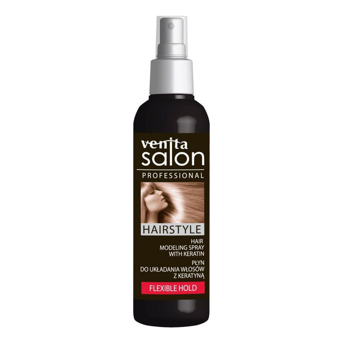 Venita Salon spray do układania włosów z Keratyną 130ml