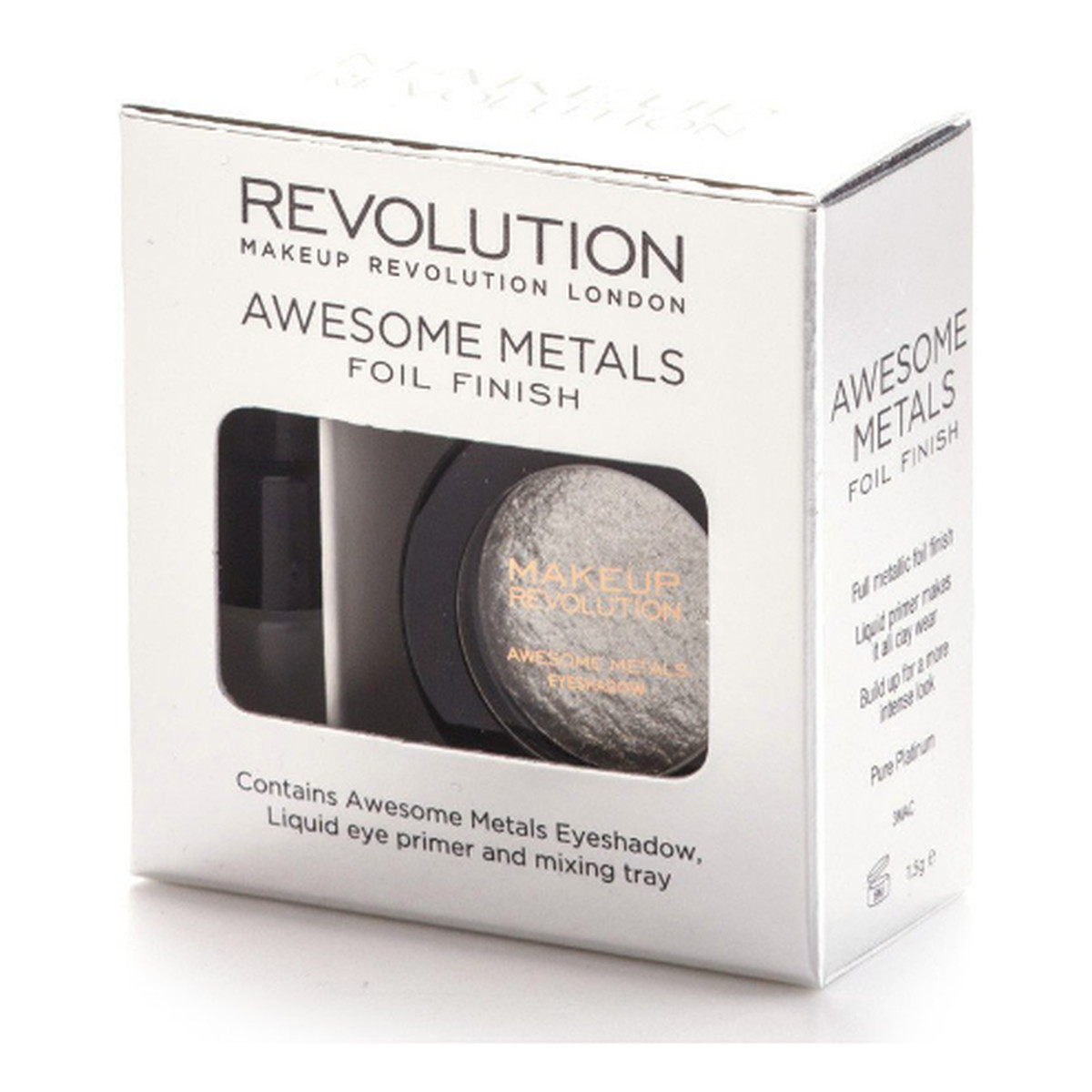 Makeup Revolution Eye Foils Awesome Metals Foliowy Cień Do Powiek