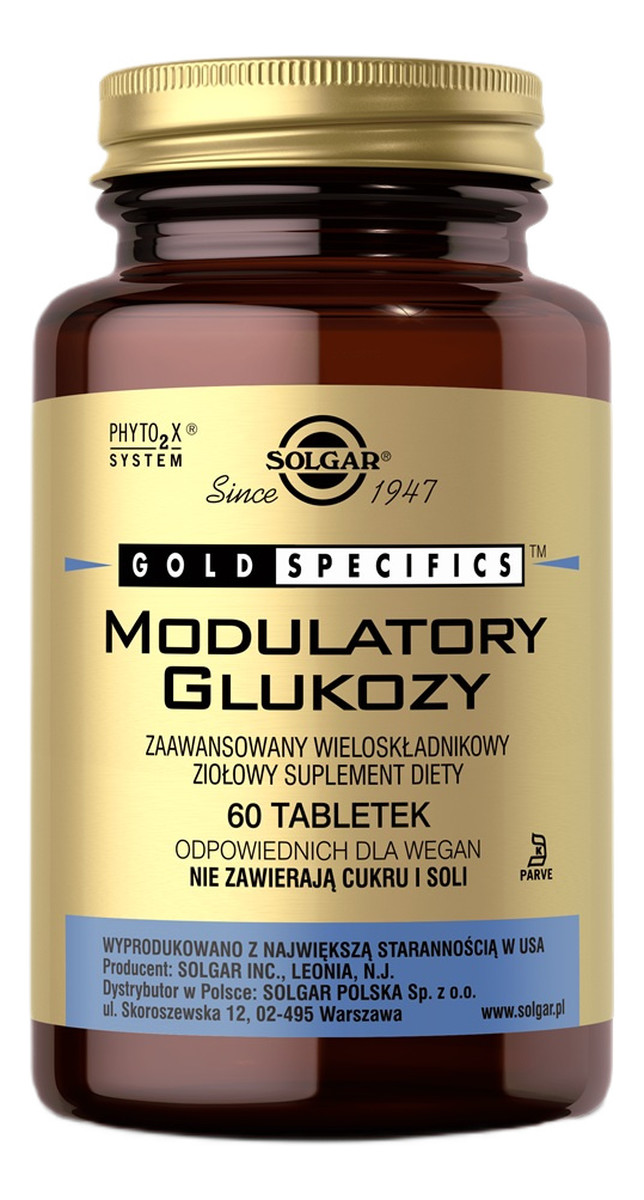 Glucose modulators suplement diety 60 tabletek