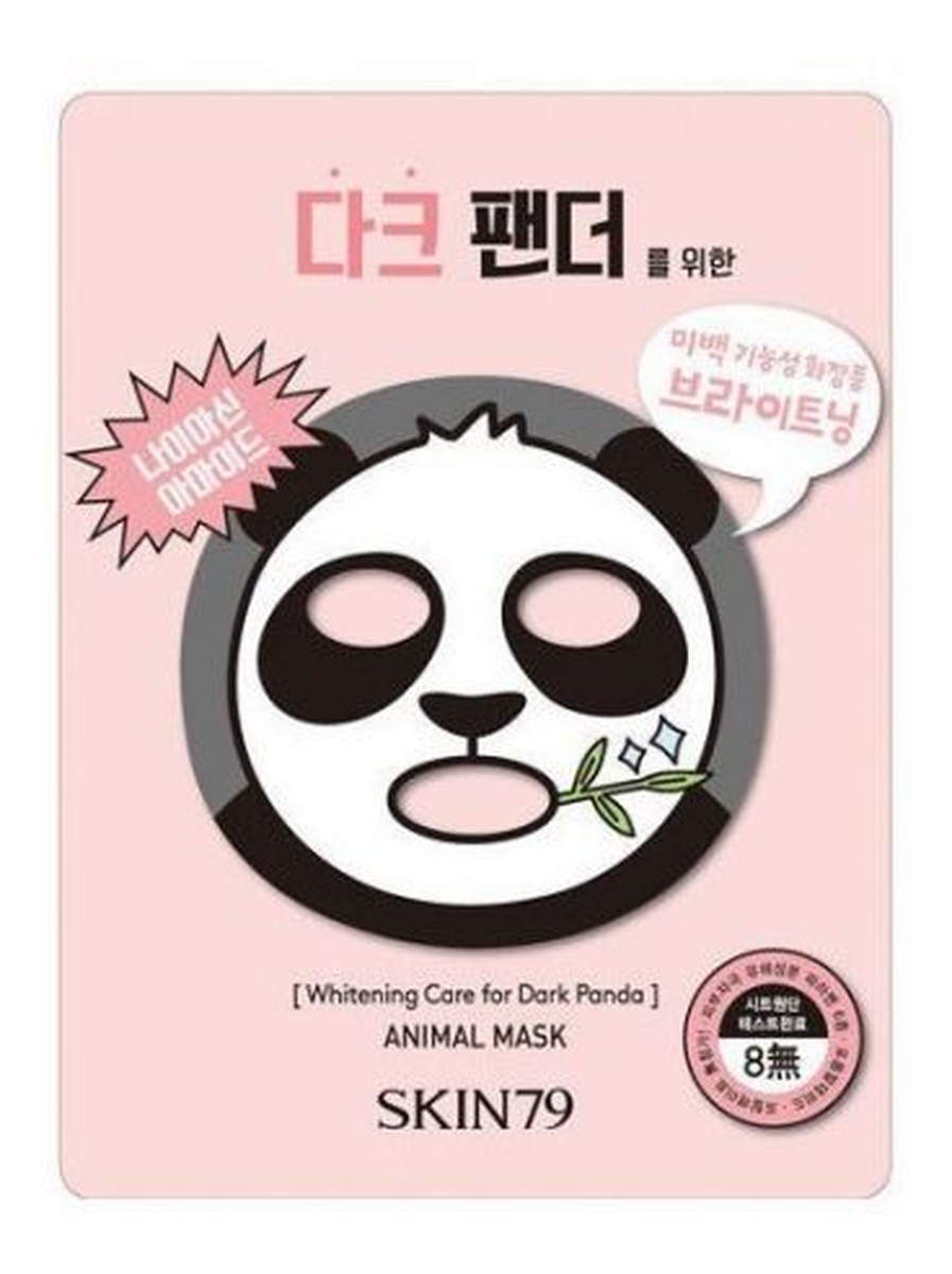 For Dark Panda Maska w płacie Wybielająca