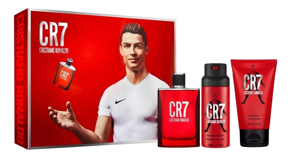 Zestaw woda toaletowa spray 100ml + żel pod prysznic 150ml + dezodorant spray 150ml