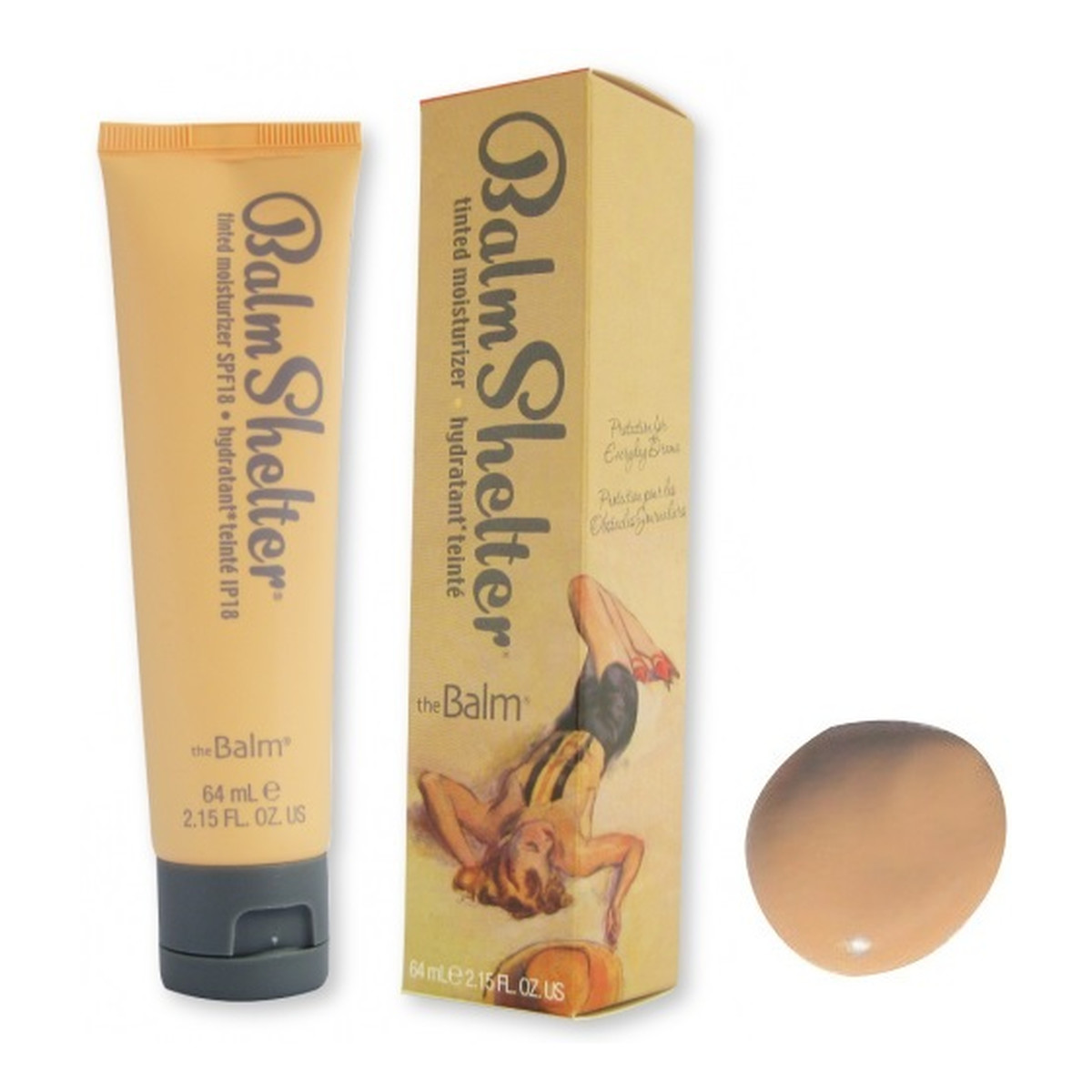 the Balm Balm Shelter Tinted Moisturizer SPF 18 Nawilżający krem tonujący 64ml