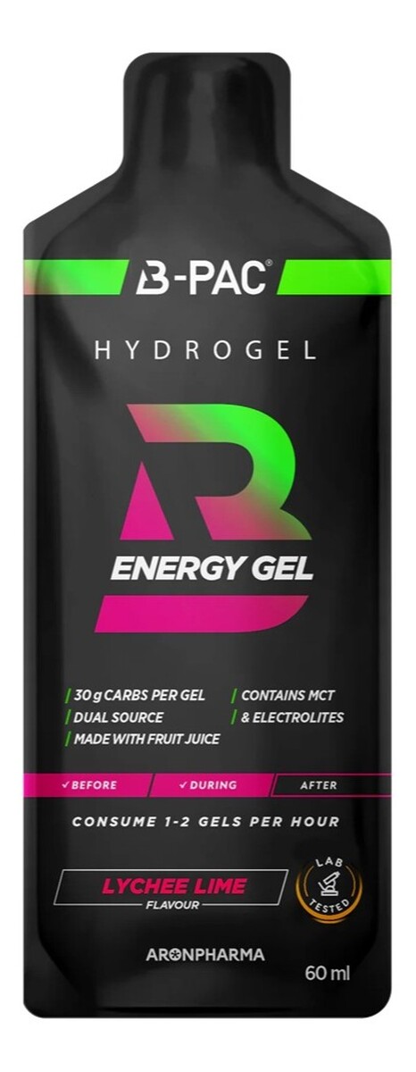 Żel energetyczny z kofeiną lychee lime