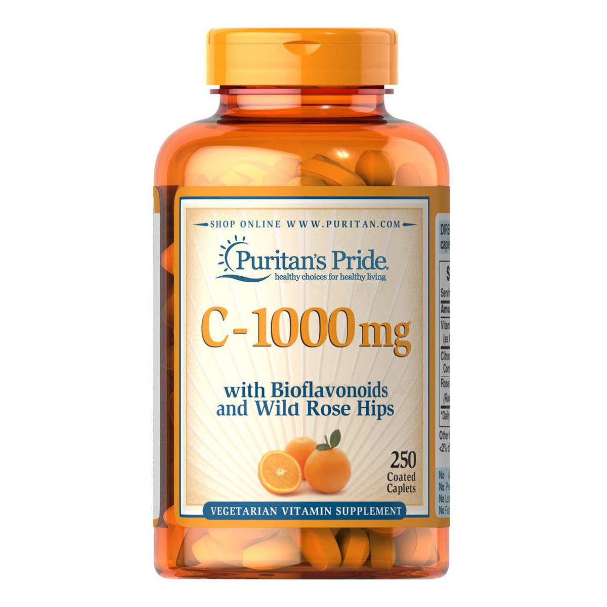 Puritan's Pride C 1000mg suplement diety 250 tabletek