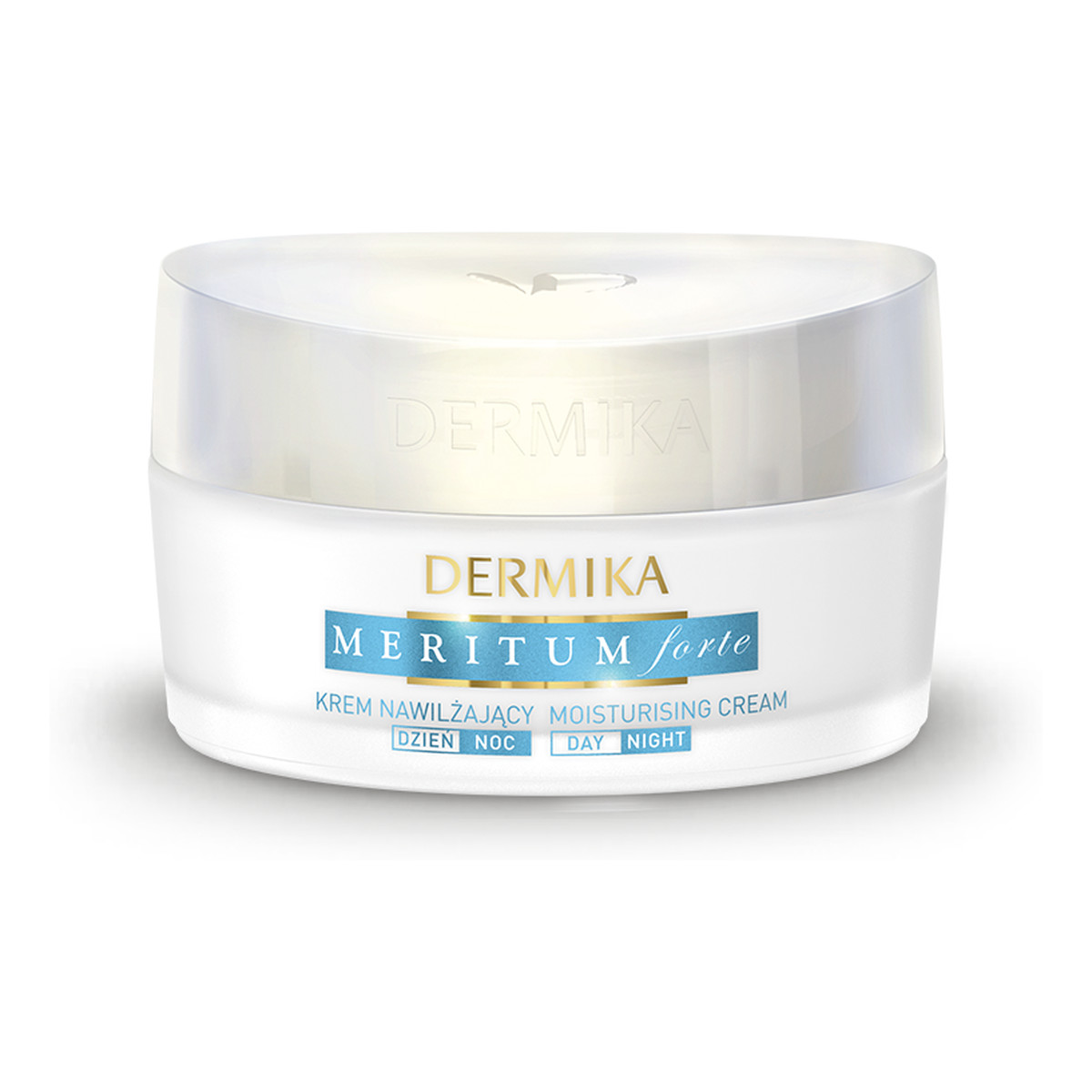 Dermika Meritum Forte Krem Nawilżający Dzień/Noc Kuracja Nawilżająco - Odżywcza Redukcja Zmarszczek 50ml