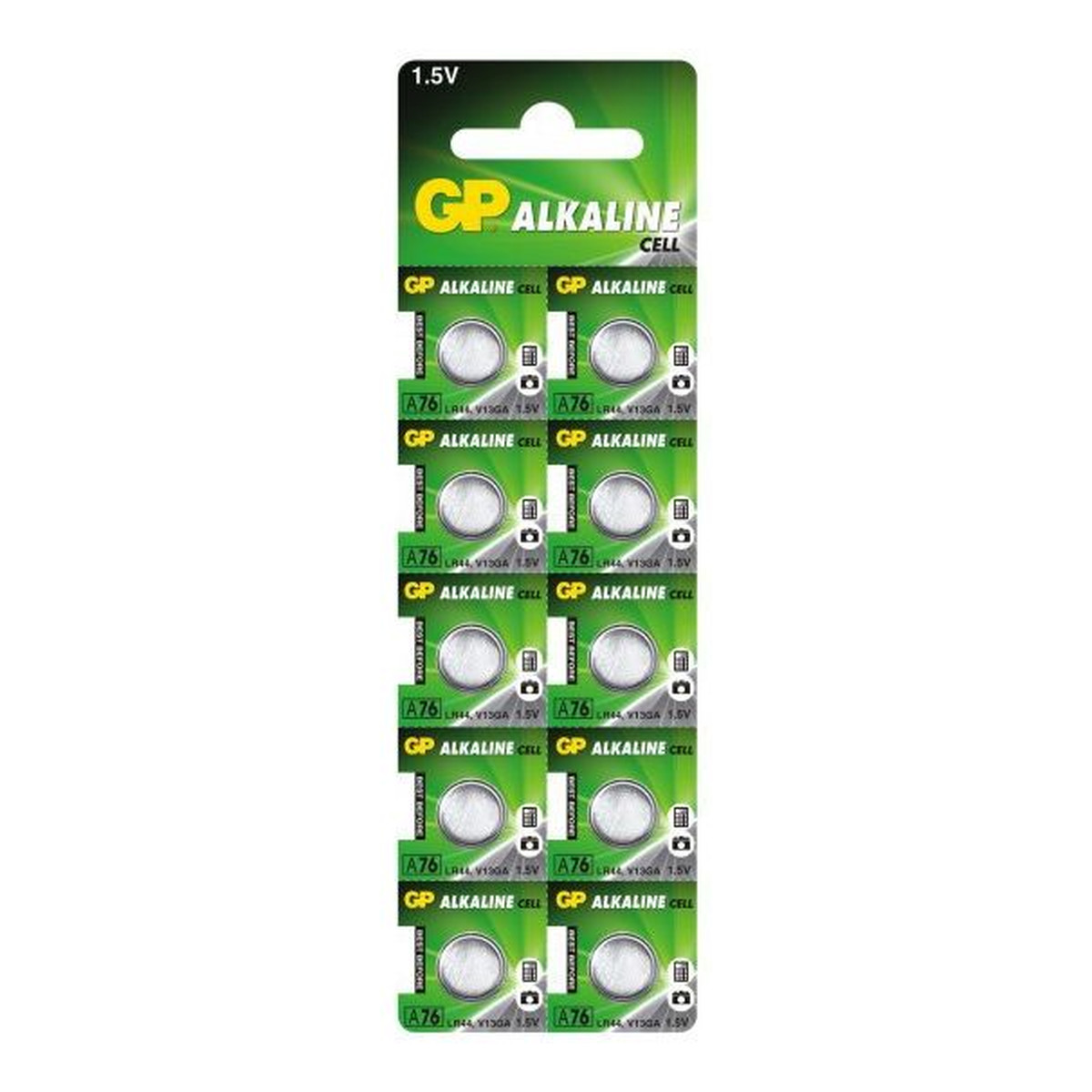 GP Battery Bateria alkaliczna zegarkowa CELL A76F 1.5V (10)