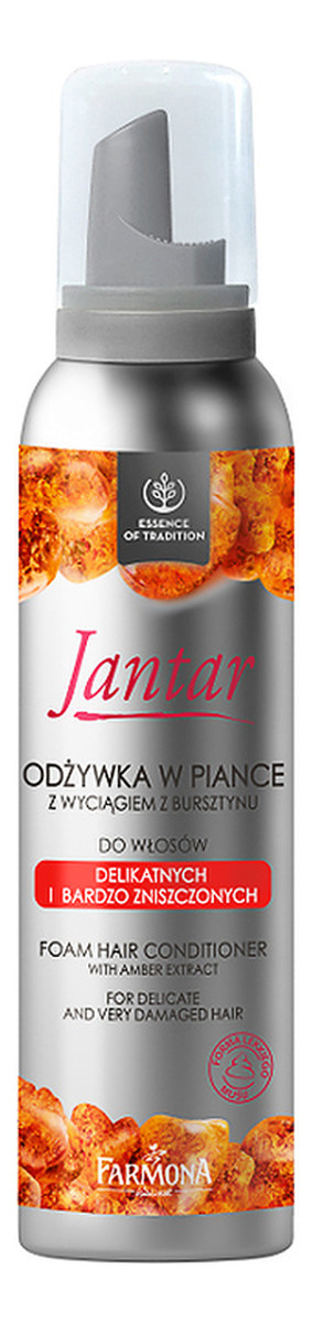 Odżywka w piance - włosy delikatne i bardzo zniszczone