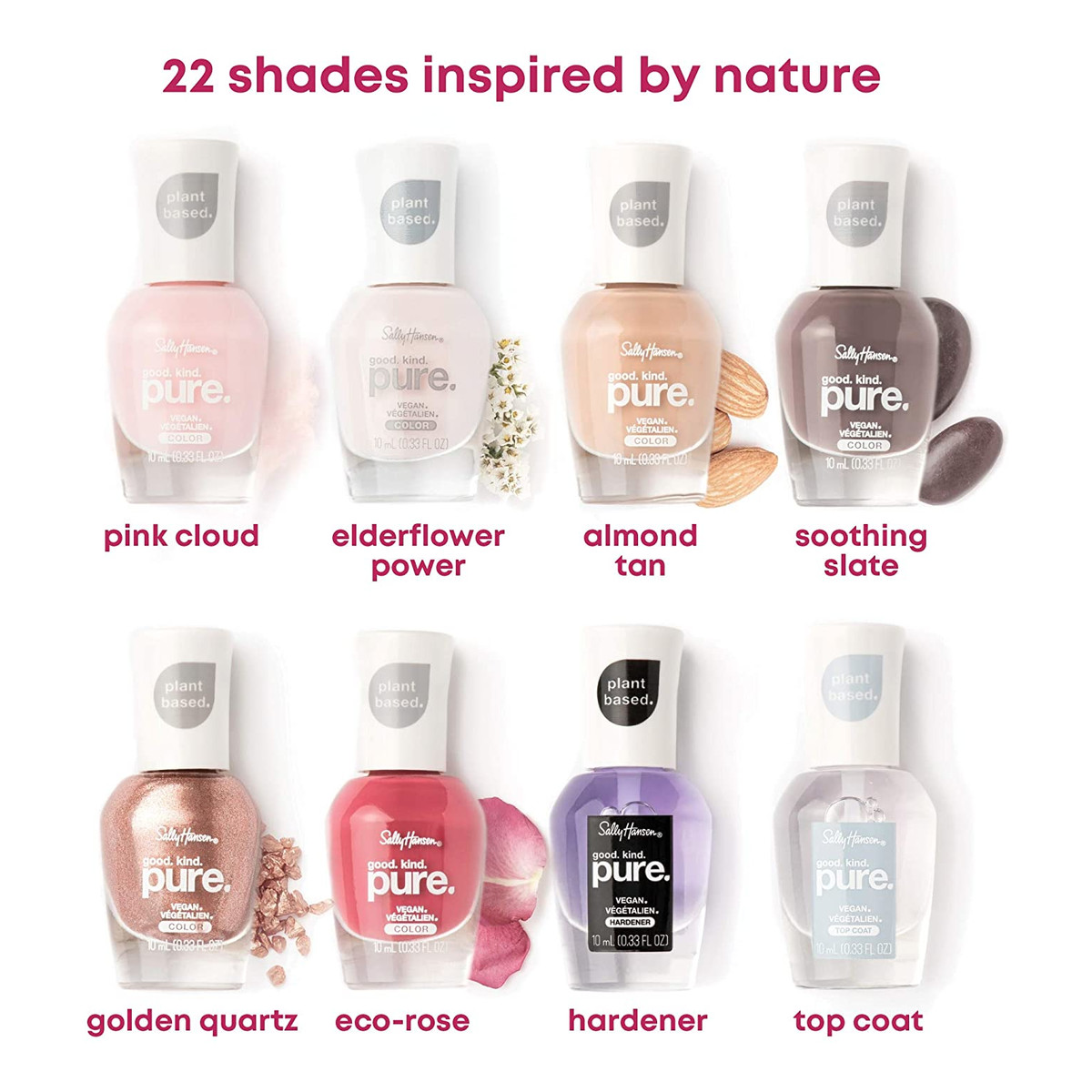 Sally Hansen Good. Kind. Pure. Color wegański lakier do paznokci 10ml