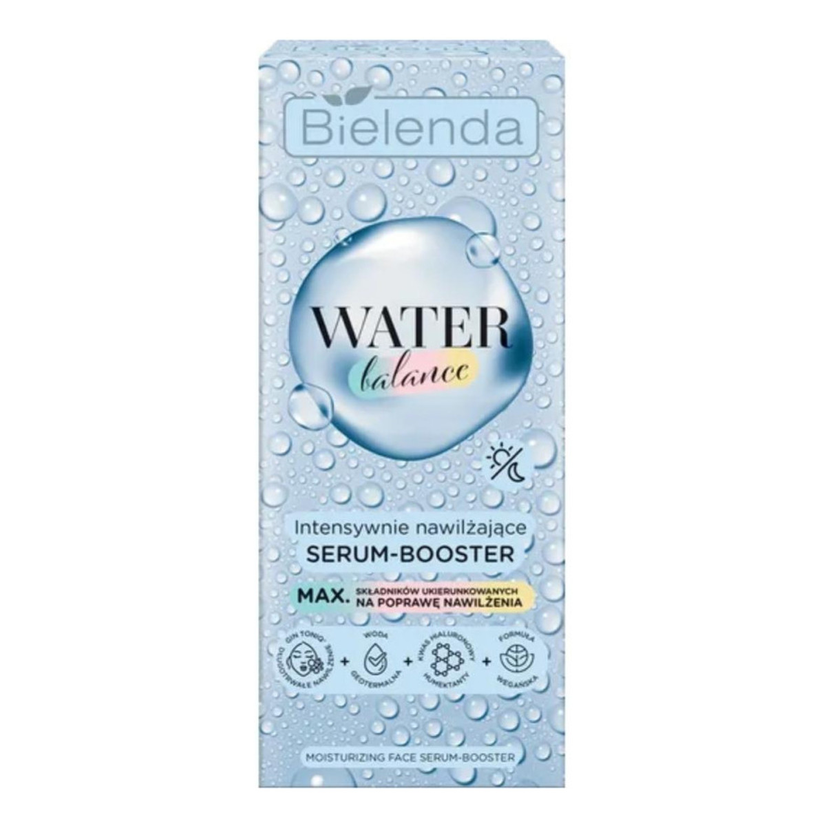 Bielenda Water Balance Intensywnie nawilżające serum-booster do twarzy 30g