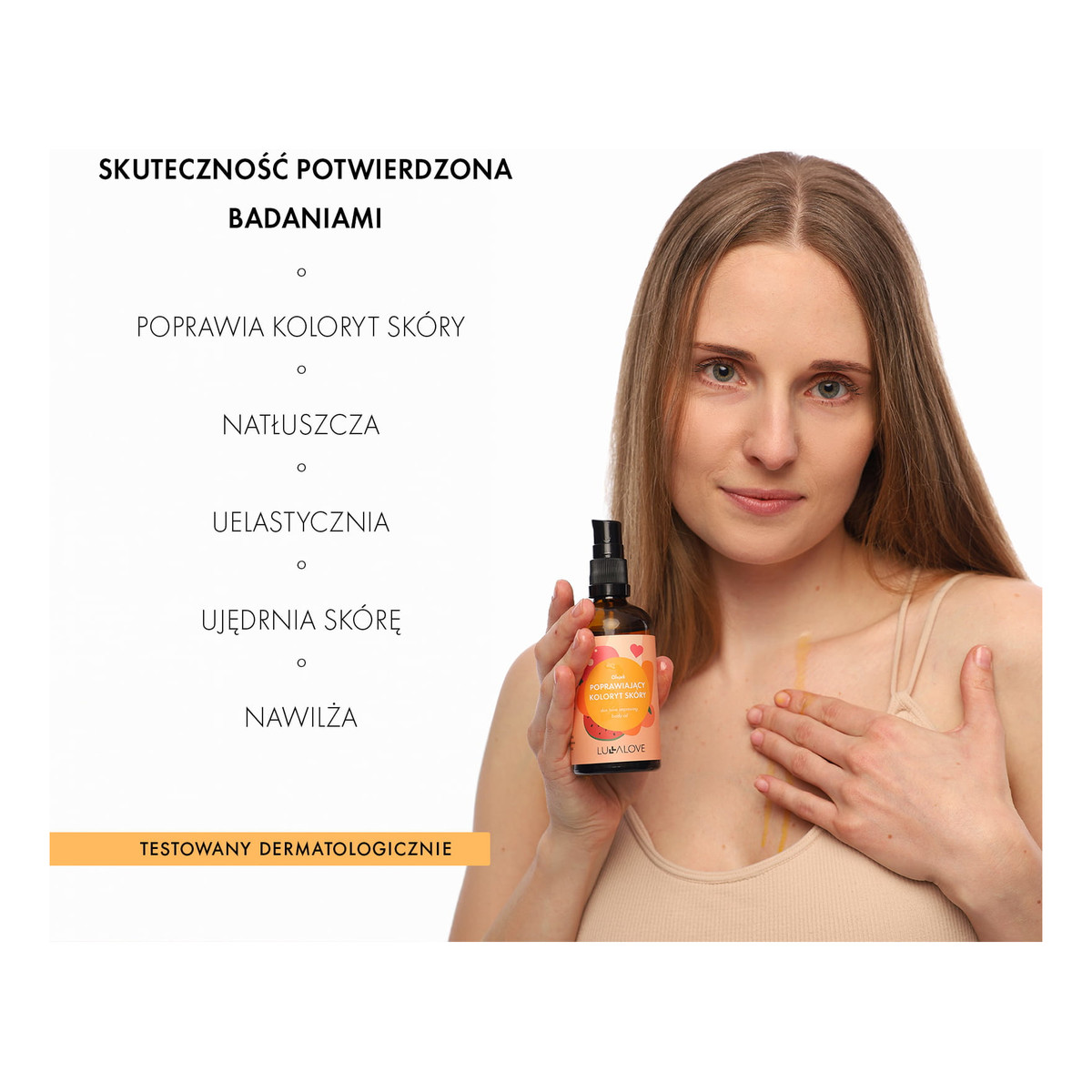 Lullalove Olejek poprawiający koloryt skóry 100ml