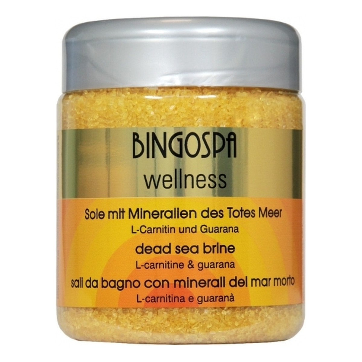 BINGOSPA Solanka z Minerałami Morza Martwego z L-Karnityną i Guaraną 550ml