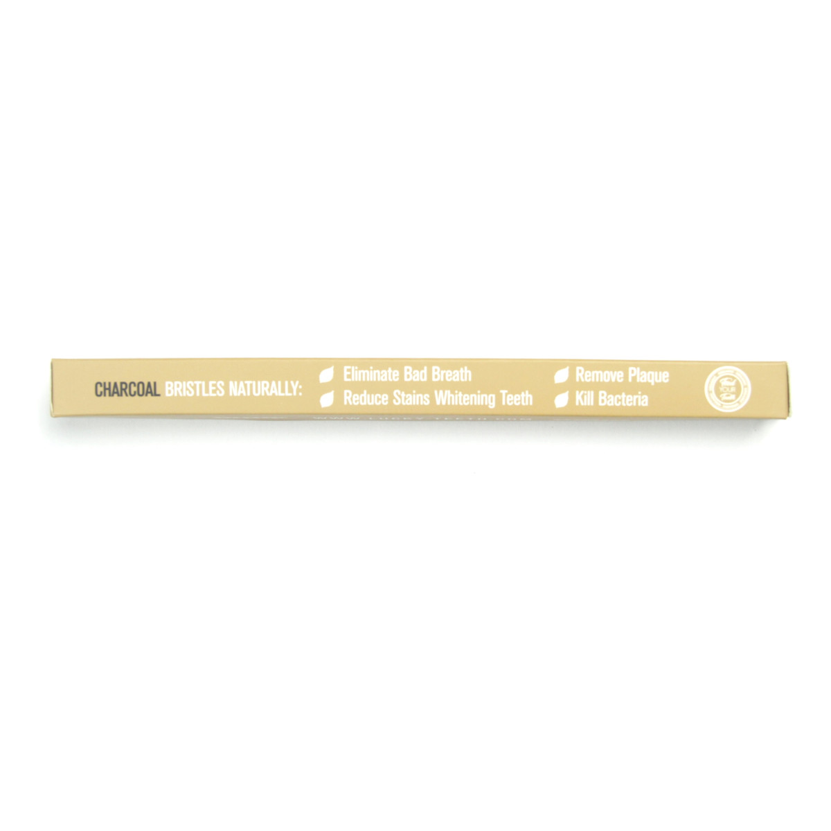Lucky Teeth Bamboo Charcoal Toothbrush Soft Bristles, BPA & Phthalates Free szczoteczka do zębów