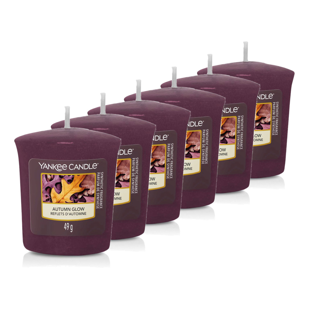 Yankee Candle Samplers Świeca zapachowa Autumn Glow 6x49g