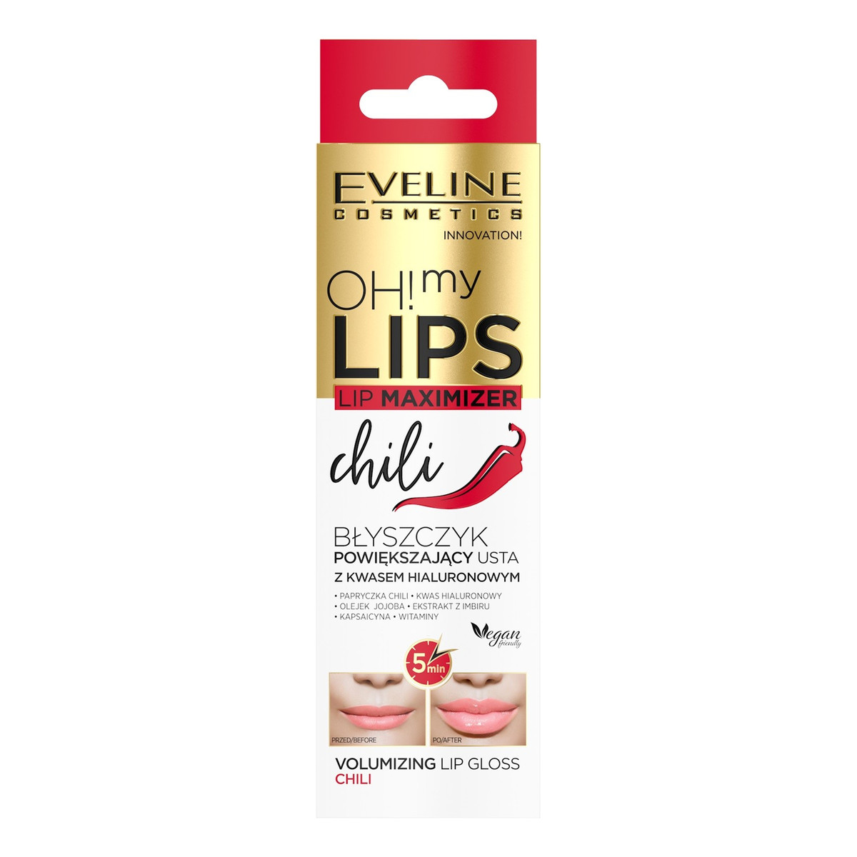 Eveline Oh! My Lips Maximizer Balsam powiększający usta Chili 4ml