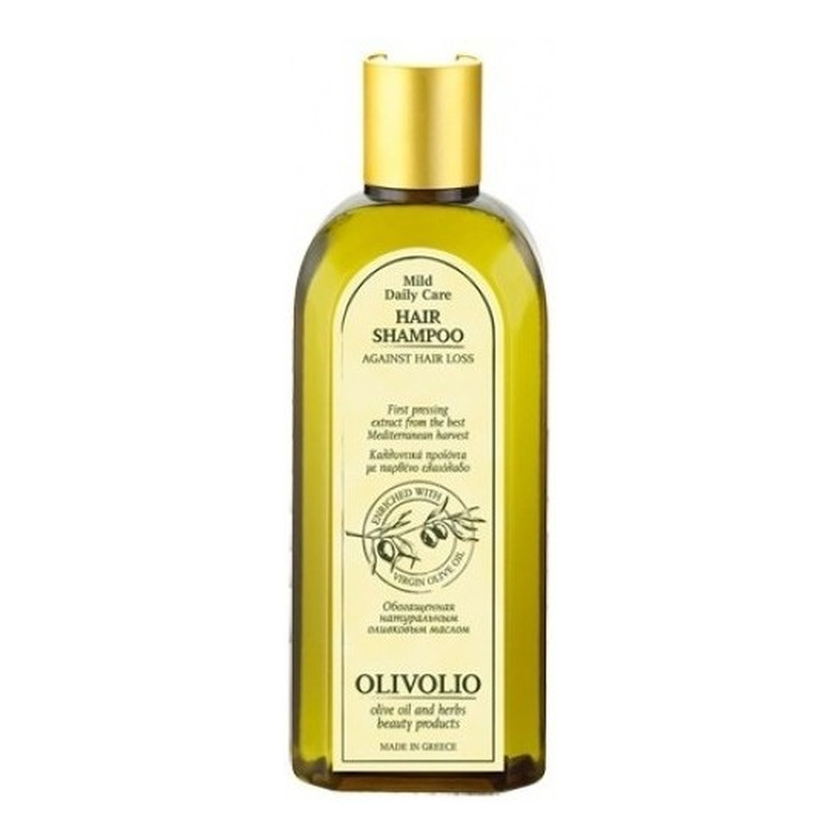 Olivolio Hair Shampoo Szampon przeciw wypadaniu włosów z organiczną oliwą z oliwek 200ml