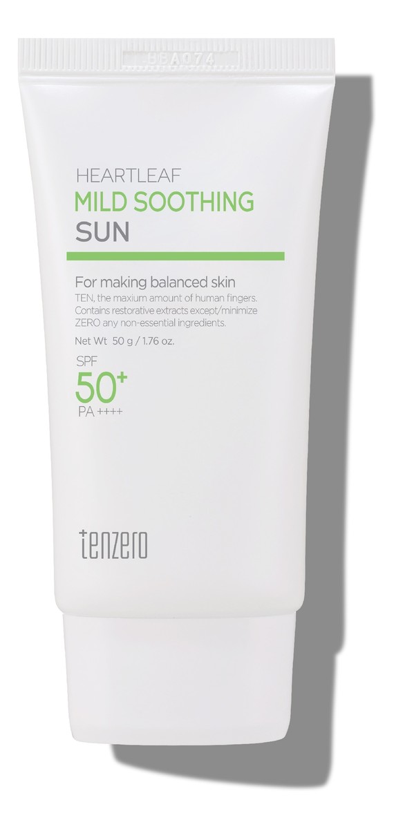 Krem do twarzy SPF 50+ Regenerujący z Pstrolistką Sercowatą