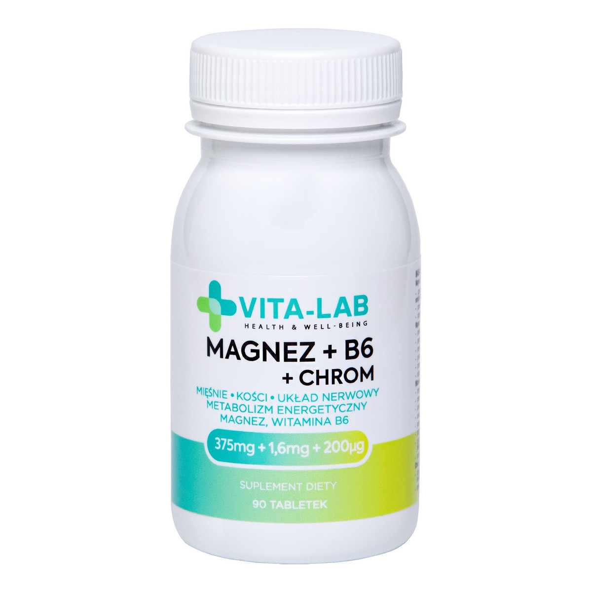 Vita-Lab Suplement diety magnez + b6 + chrom, n90