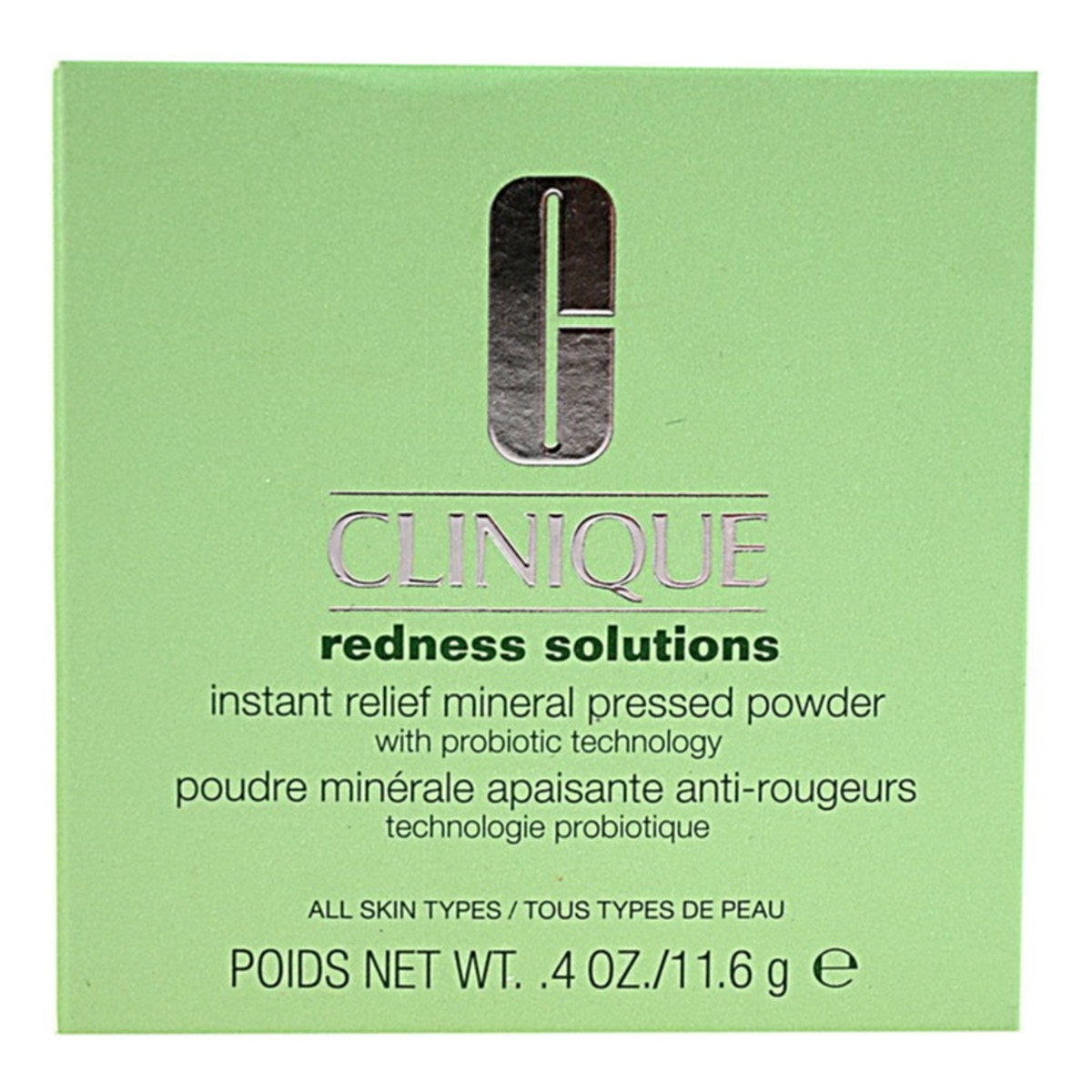 Clinique Redness Solutions Instant Relief Mineral Pressed Powder Puder neutralizujący zaczerwienienia bez pędzelka