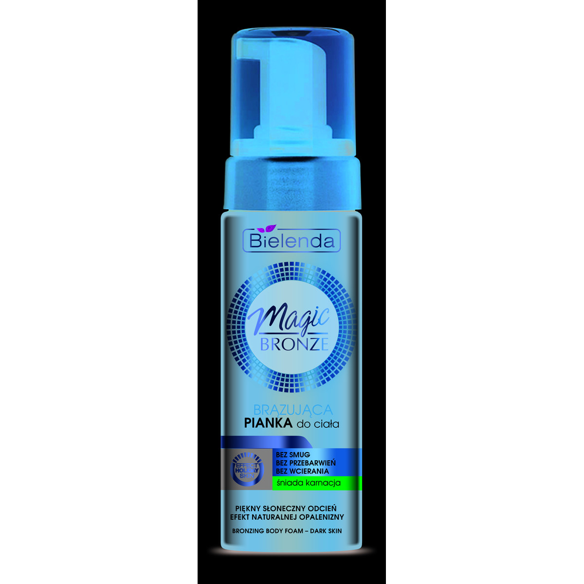 Bielenda Magic Bronze Brązująca Pianka Do Ciała Ciemna Karnacja 150ml