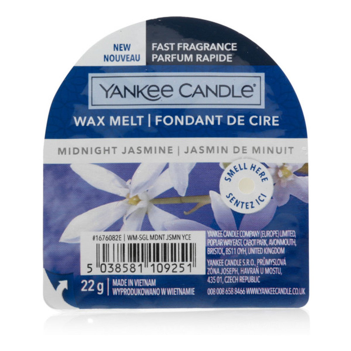 Yankee Candle Wax melt wosk zapachowy midnight jasmine 22g